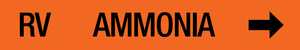 Ammonia Label - Relief Vent - No Banding